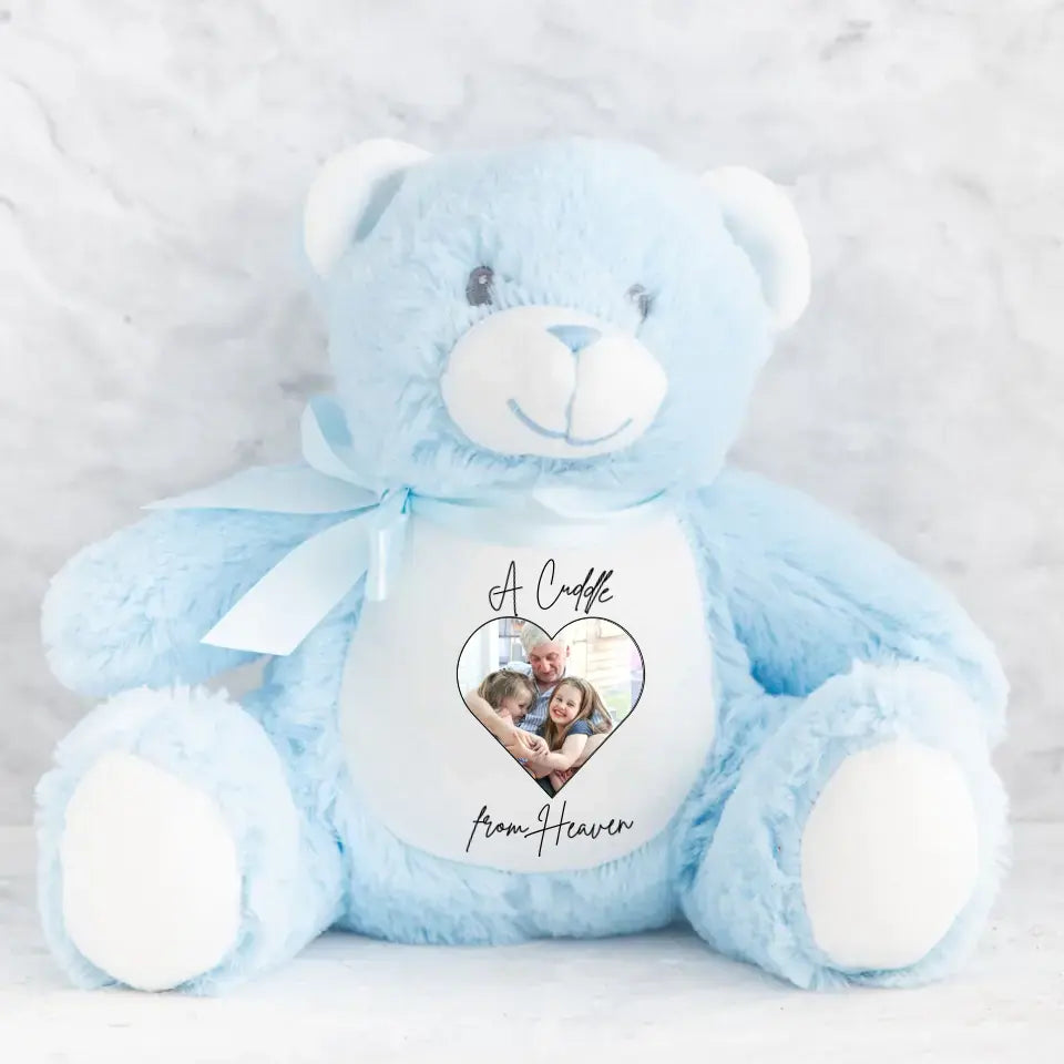 Personalised Cuddle Bear | Always in our heart