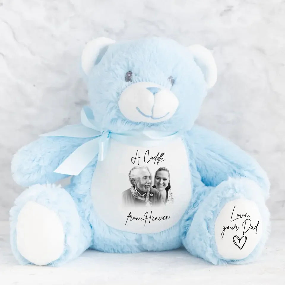 Personalised Cuddle Bear | A Heavenly Hug