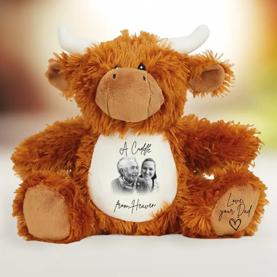 Personalised Cuddle Bear | A Heavenly Hug