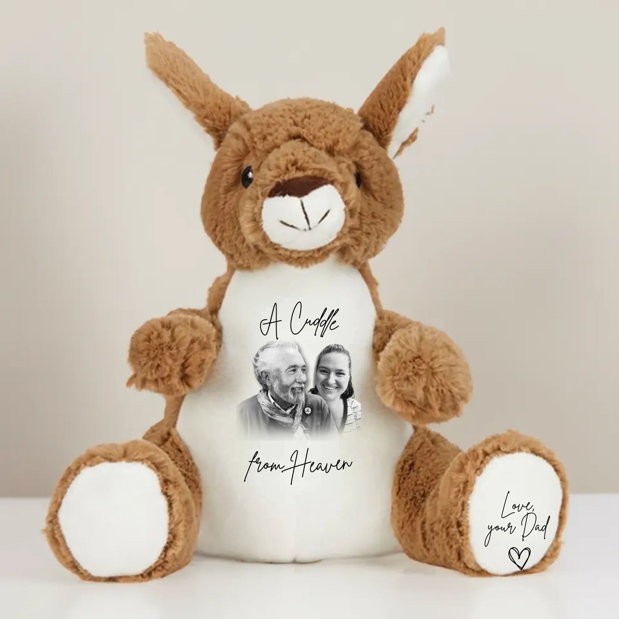 Personalised Memorial Bear | A Heavenly Hug (Customily)
